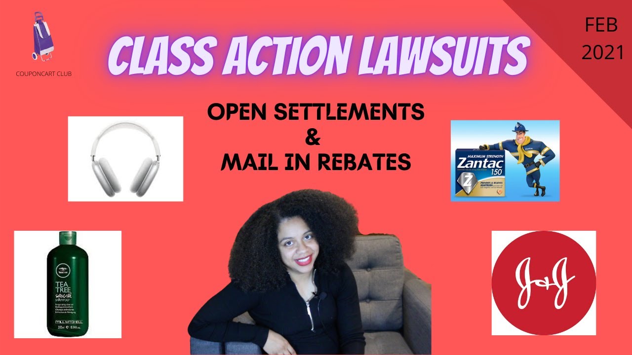Class Action Lawsuits And Rebates