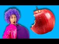 Anuta canta una divertida canción deliciosa Donas 🍩  y manzana 🍎  | Canciones infantiles para niños