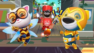 Talking Tom Hero Dash Gameplay Episode 455 | Epic Superhero Adventure! screenshot 2