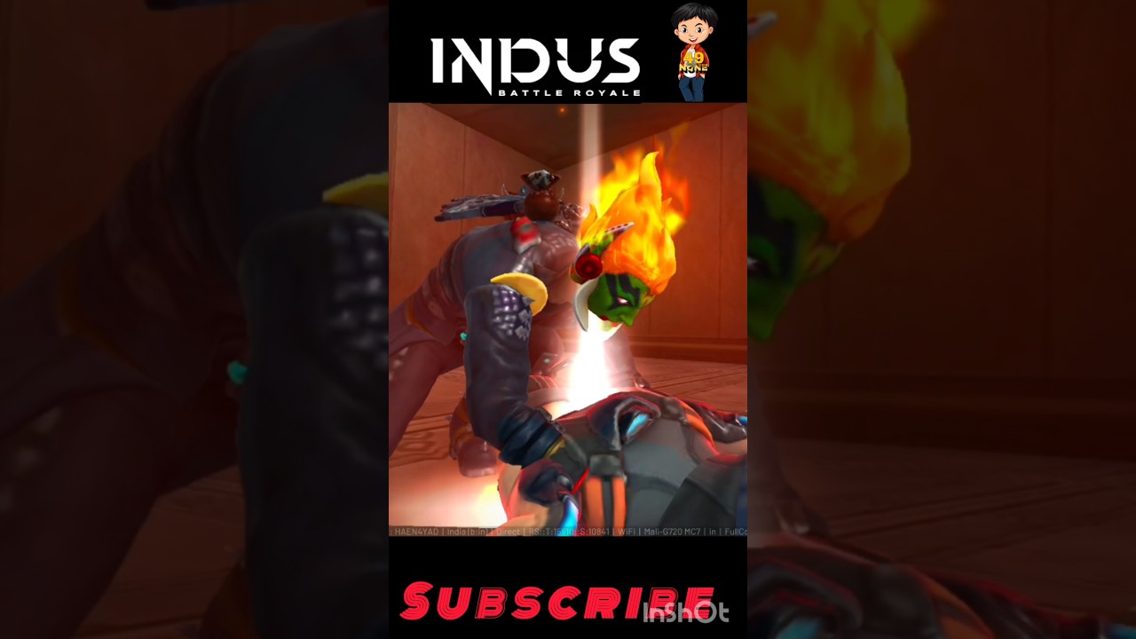 INDUS battle royal funny 🤣 gameplay POCO X7 PRO