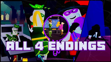 Roblox Break In 2 All 4 Endings So Far, Good Ending,Bad Ending,Secret Ending and Origin Ending Story