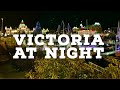 PEACEFUL LATE NIGHT WALK AROUND DOWNTOWN VICTORIA, CANADA - CHARMING CITY STREET TOUR GUIDE [4K]