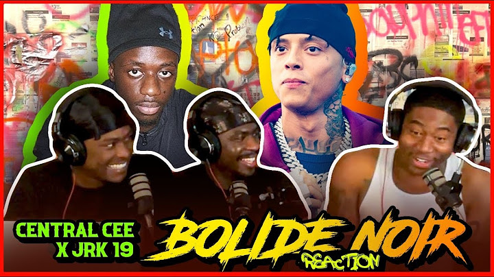 CENTRAL CEE X JRK 19 - BOLIDE NOIR (MUSIC VIDEO) | Reaction