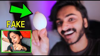 FAKE EGG PRANK ON DUDY ??? പോളി സാനം l  UNBOXINGDUDE l