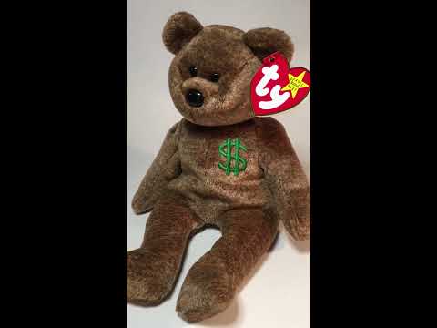 authentic-ty-billionaire-#1-bear-beanie-baby