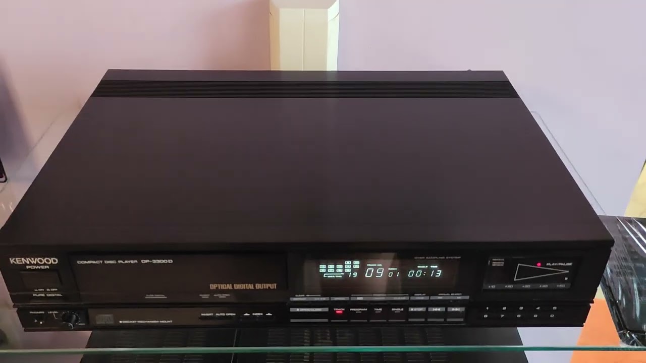 KENWOOD L-03 DP CDプレーヤー CDデッキ ケンウッド 通電確認 KENWOOD