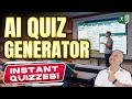 How To Create Quizzes, Tests & Exams In Excel With AI-Generated Content [Free Workbook Download]