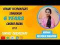 @BesantTechnologies_Tambaram | Our placed student Abirami sharing her interview experience 📖📚