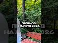 ПРОГНОЗ НА ЛЕТО 2026