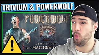 POWERWOLF ft. Matthew Kiichi Heafy – Fist By Fist (Sacralize Or Strike)║REACTION!