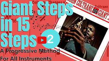 (Part2/3) Conquer Giant Steps in 15 Steps👣A Step-by-Step Method For Coltrane Changes Confidence🎷