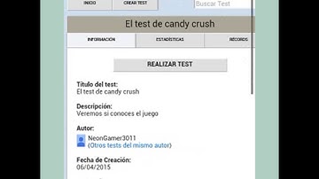 test candy crush saga