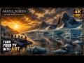 Antarctic Serenity 🐧❄️ | Turn Your TV Into a Living Gallery | 4K Ultra HD Art
