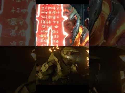 Doom Guy Vs Master Chief #shorts #doom #halo