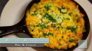 Butternut Acorn Squash Mac N Cheese