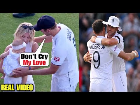 Mollie King Crying When Stuart Broad Said Final Good Bye To Cricket During Eng Vs Aus