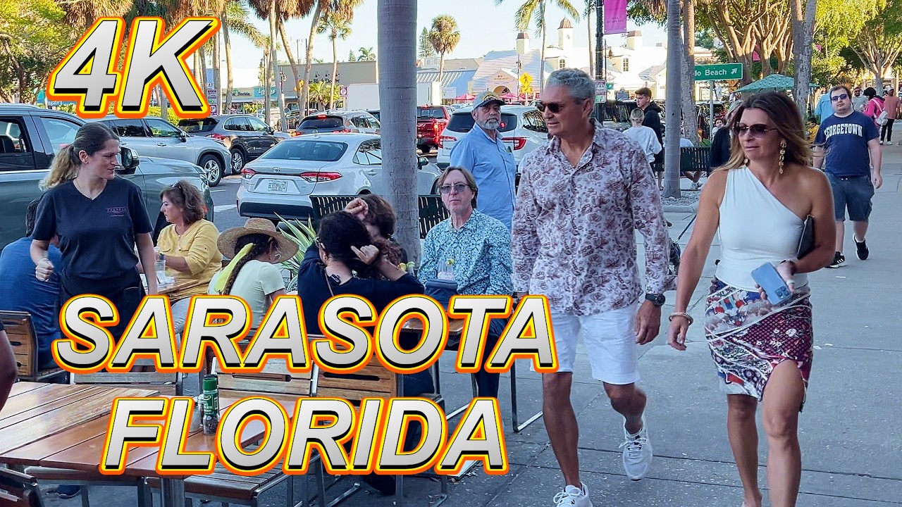 Beautiful Day in Sarasota, Florida 4K