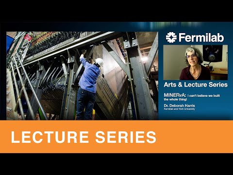 MINERvA: I can’t believe we built the whole thing – Public lecture by Dr. Deborah Harris