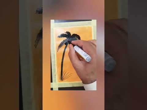 بالونين فقط رسم منظر طبيعى جميل تعلم رسم منظر طبيعى بالونين رسم سهل رسم فرج منظر طبيعى