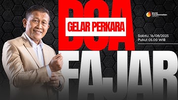 Gelar Perkara Onsite | DOA FAJAR ONSITE | Sabtu, 16 Agustus 2025 | Pkl 05.00 WIB | GBI WTC Serpong