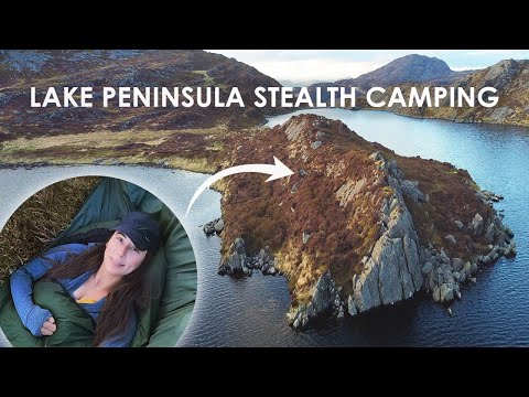 Solo Stealth Camping on a Lake Peninsula ? A Mini Adventure!