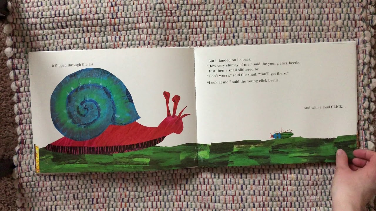 The Very Clumsy Click Beetle Read Aloud - YouTube