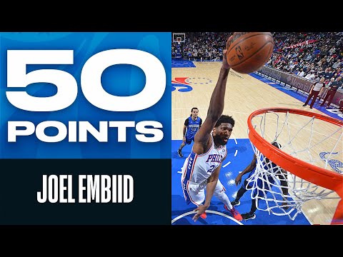 Joel Embiid Ties A Career-High 50 PTS!