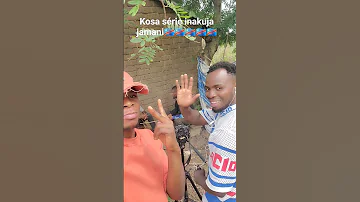 Wasani Wakiwa Mu Shooting Ya Série Ya Kosa Video Trending Tre Funny 
