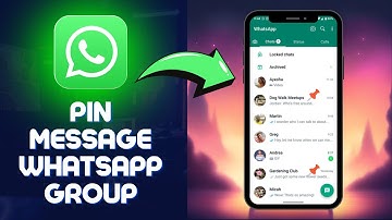 How To PIN A Message in WhatsApp Group (2024 Tutorial)