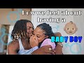 How we feel about having a SON 💙👶🏽| Ft. Kevito 733
