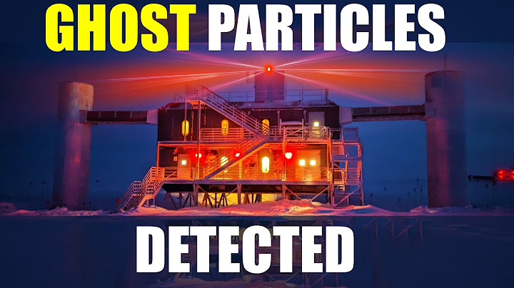 We've Detected Ghost Particles on Earth   What this means for science