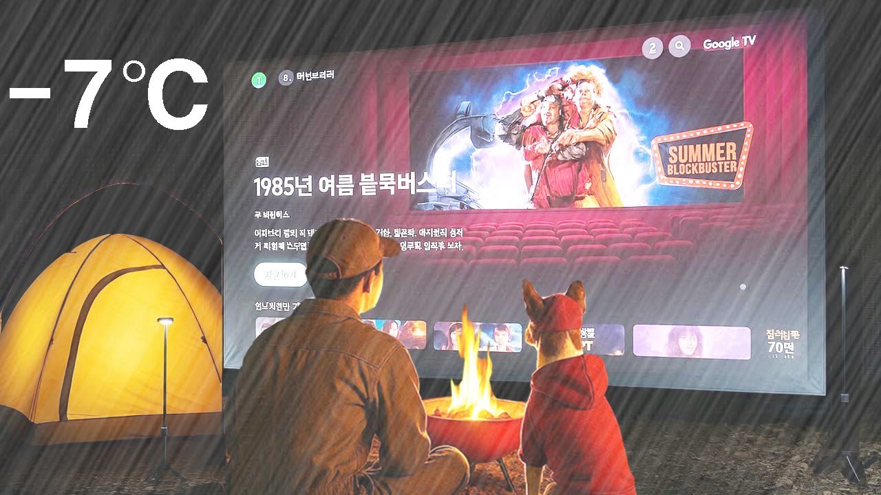 Кемпинг в Канвондо | 150-дюймовый видеоблог о кемпинге в сосновом лесу 🎬🏕️