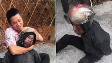 Danh tính ăn mày mặt đen cầm đầu gà