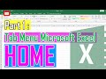 Fungsi tab menu home microsoft excel