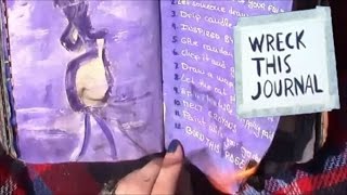 WRECK THIS JOURNAL || pages 104 to 109 + ways to wtj