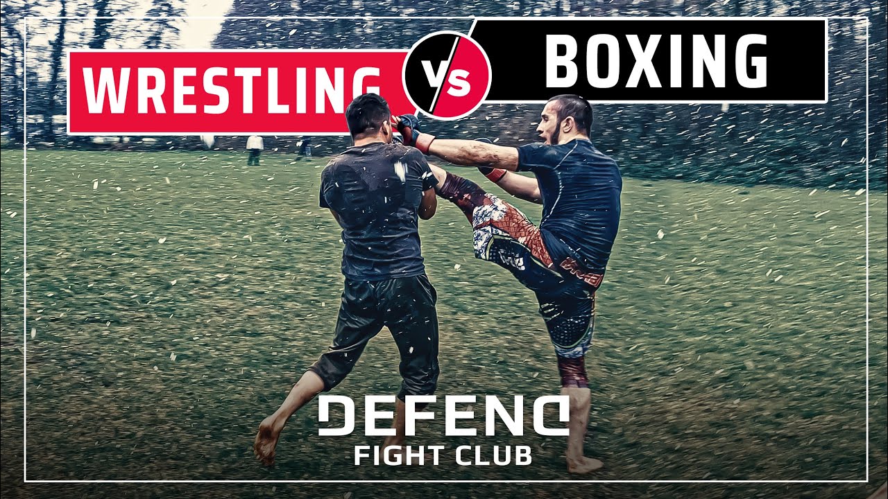 WRESTLING vs. BOXING MMAStreetfight DFC YouTube