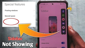 MIUI 13 Sidebar Option Not Showing | MIUI 13 Sidebar Option Missing | Sidebar Option Not Showing