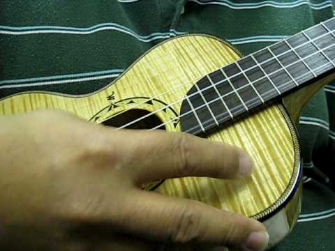 Compass Rose Flame maple Tenor ukulele musicguymic mgm sound sample