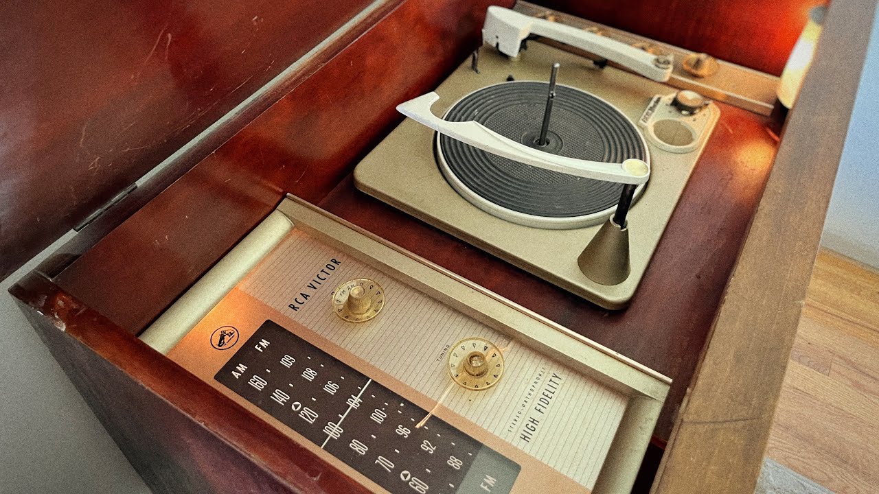 RCA POPULARMUSICLIBRARY　決定盤　ビクター　レア　入手困難 1958-59 RCA Victor Mark IX SHC-9 - YouTube