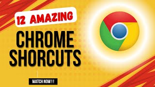 🚀 12 Google Chrome Shortcuts You MUST Know in 2025!
