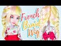 How to Make a Doll Wig | French Braid | Mozekyto #10