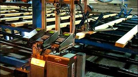 Timbermark printer on sawmill sorting line