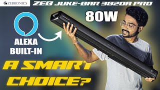 This is Better Than Eco Dot  Zeb Juke bar 3820A Pro | Unboxing & Review