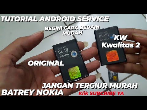 Video: Cara Membedakan Baterai Nokia Asli