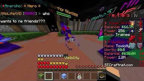 Kill aura hacker | STcraft op facs