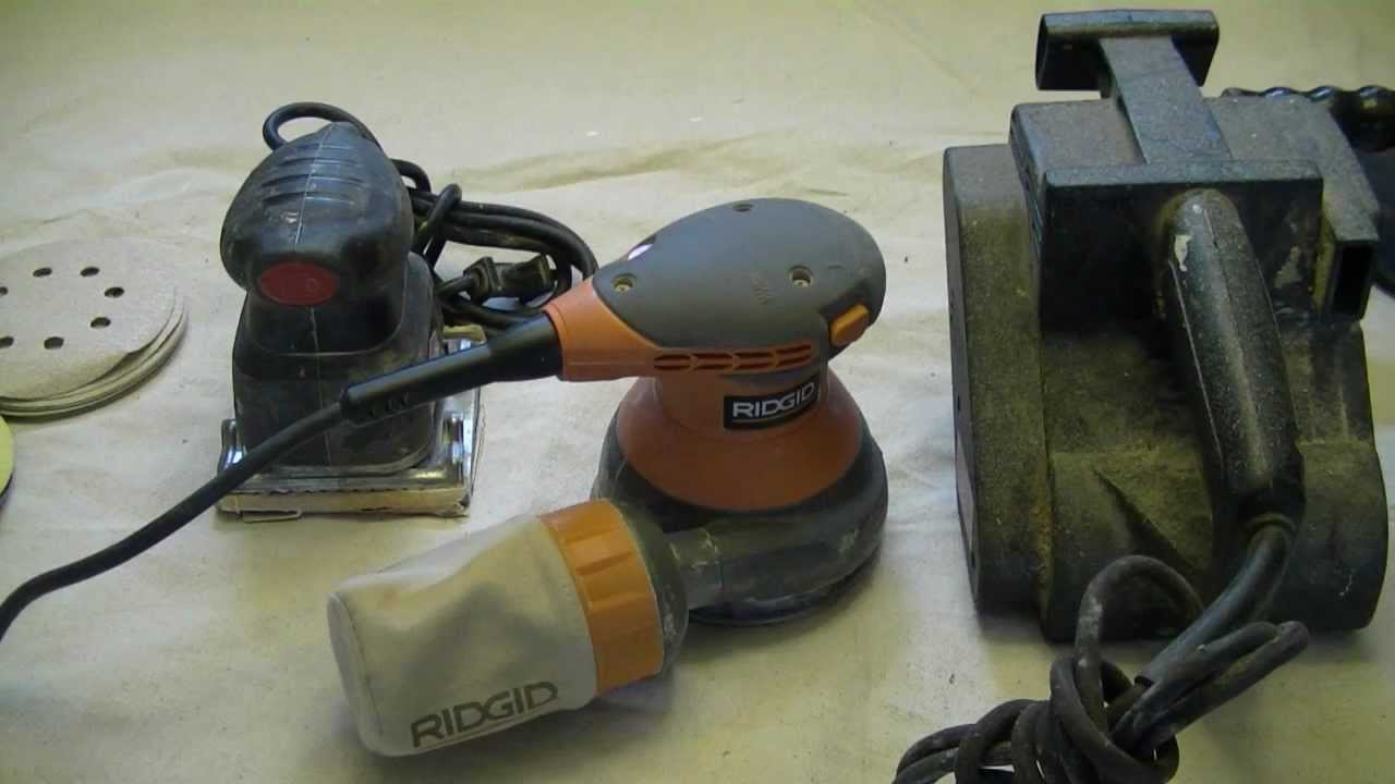 Tool Talk How To Select A Power Sander For Your Project Part 2 YouTube