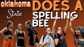 OSU CHEER DOES A SPELLING BEE