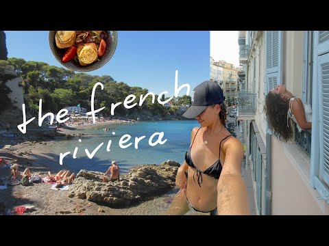 France Travel Vlog | the French Riviera (beach days, exploring towns, quality time w/ friends)