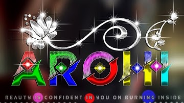 Multiple Color Glass font With Color Dots In Pixlab Ps Cc | How to Make Glass Font | Zarraq Creation