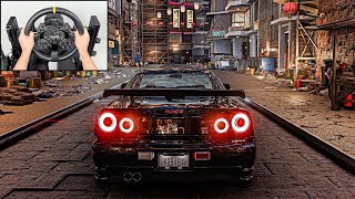 Nissan Skyline Gtr R34 Forza Horizon 5 Steering Wheel Gameplay